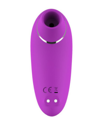 Vibromasseur clitoridien par embout de vibrations sur membrane violet USB 